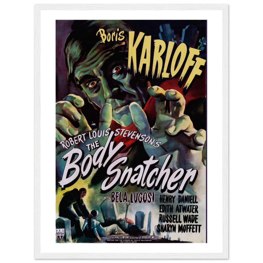 Body Snatcher 40s Sci-Fi Horror movie poster-11