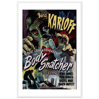 Body Snatcher 40s Sci-Fi Horror movie poster-13