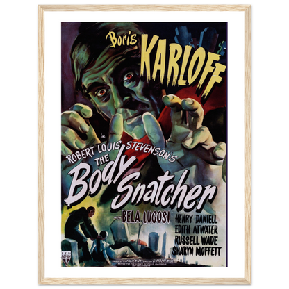 Body Snatcher 40s Sci-Fi Horror movie poster-10