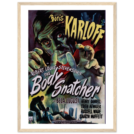 Body Snatcher 40s Sci-Fi Horror movie poster-10