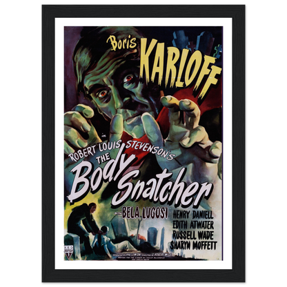 Body Snatcher 40s Sci-Fi Horror movie poster-6