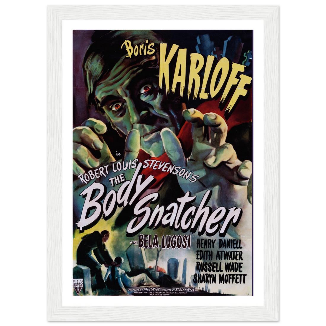 Body Snatcher 40s Sci-Fi Horror movie poster-7