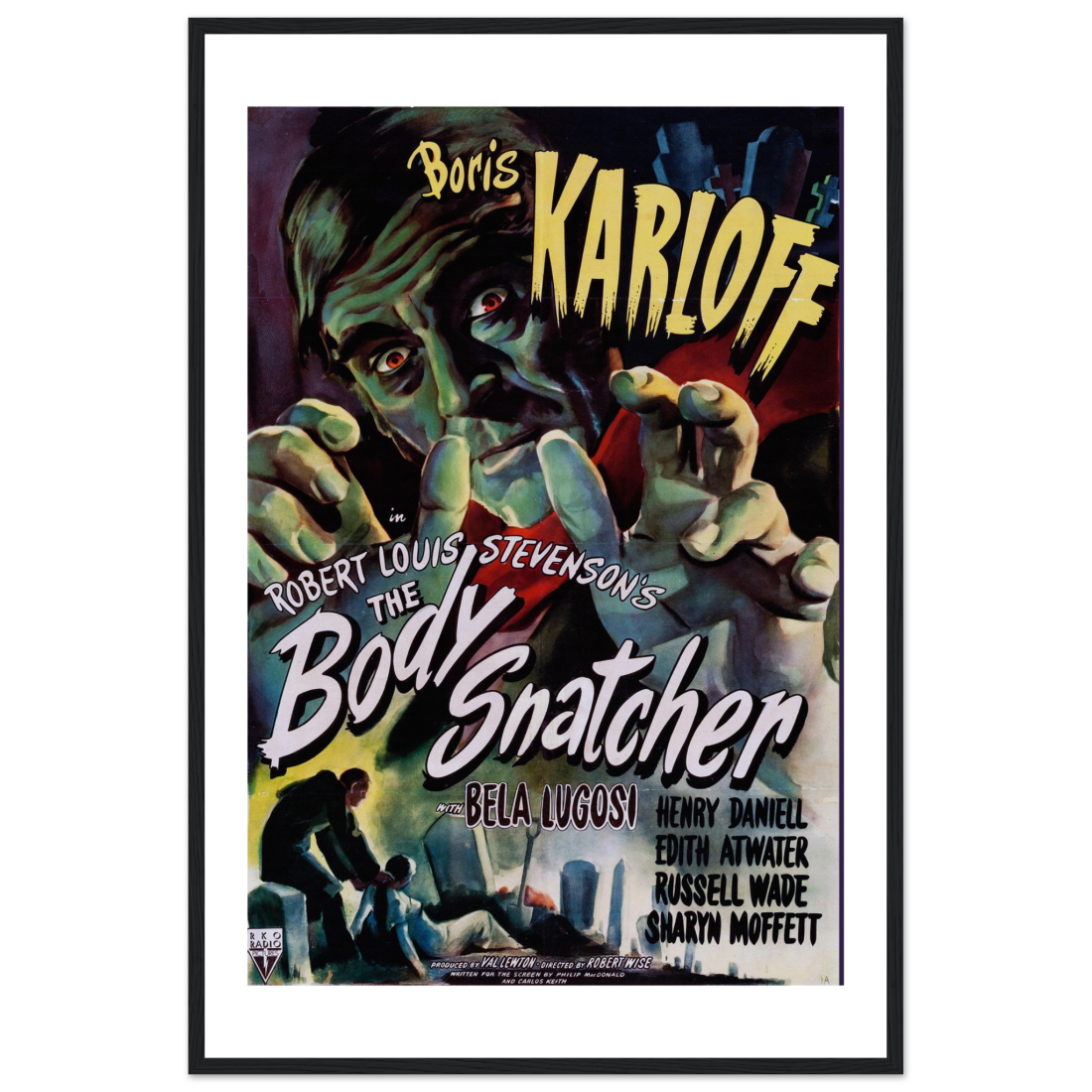 Body Snatcher 40s Sci-Fi Horror movie poster-0