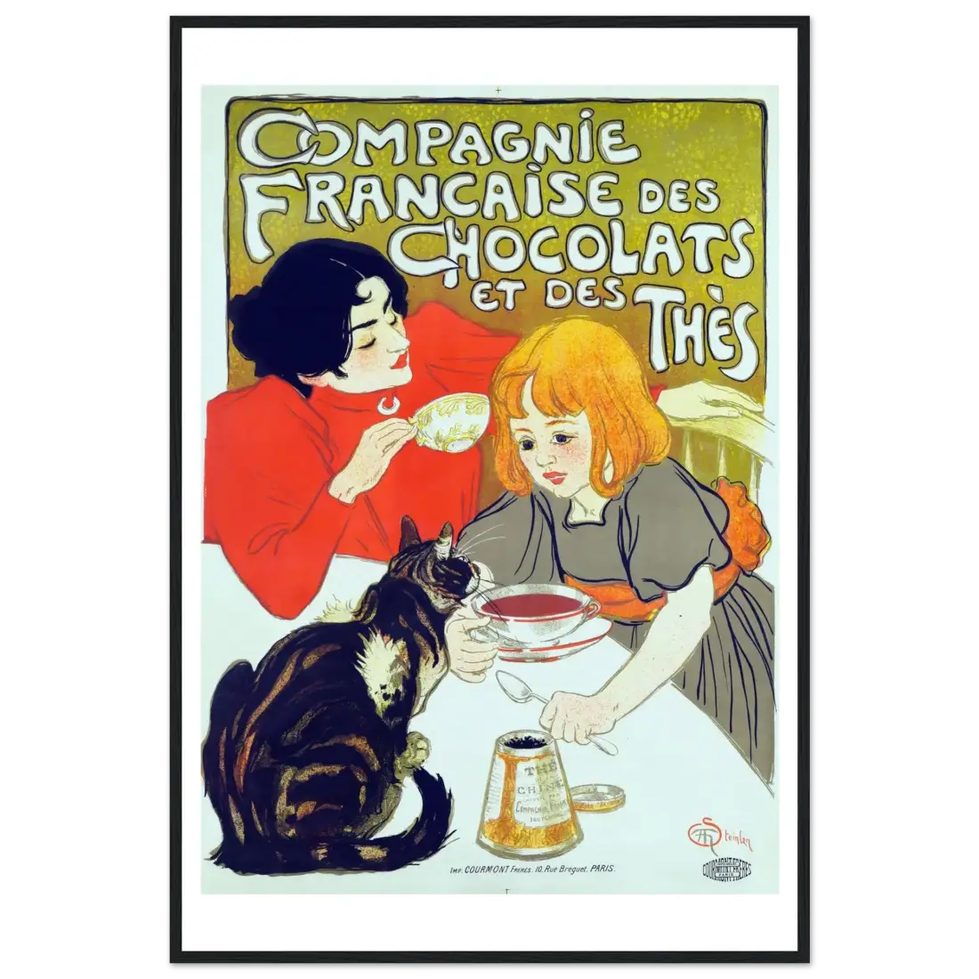 Compagnie Française des Chocolats et des Thés artwork poster-0
