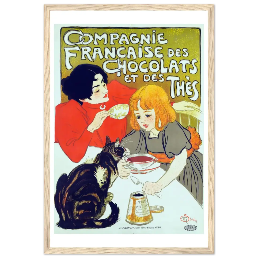 Compagnie Française des Chocolats et des Thés artwork poster-9