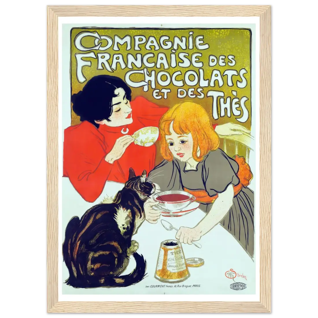 Compagnie Française des Chocolats et des Thés artwork poster-7