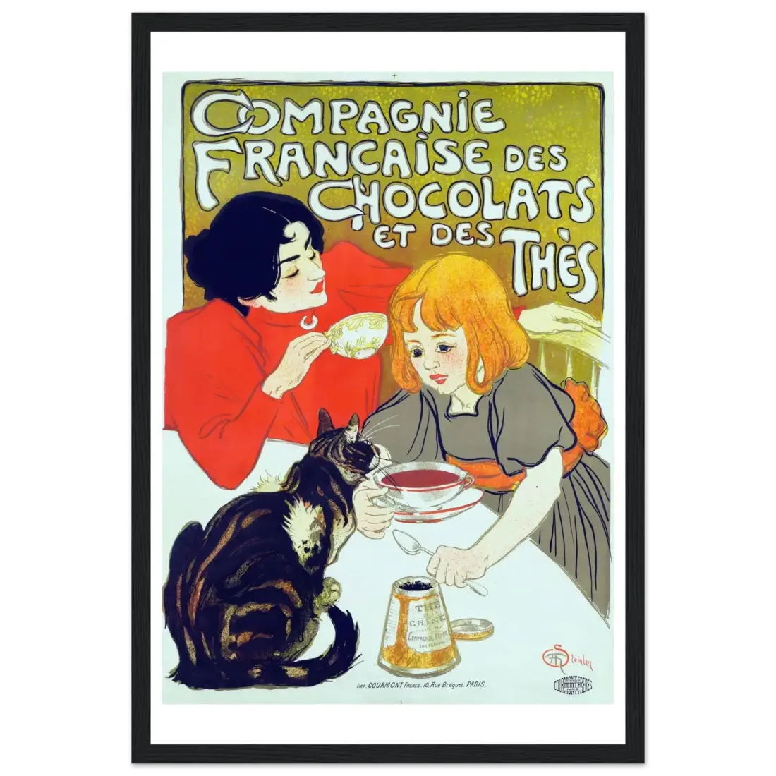 Compagnie Française des Chocolats et des Thés artwork poster-4