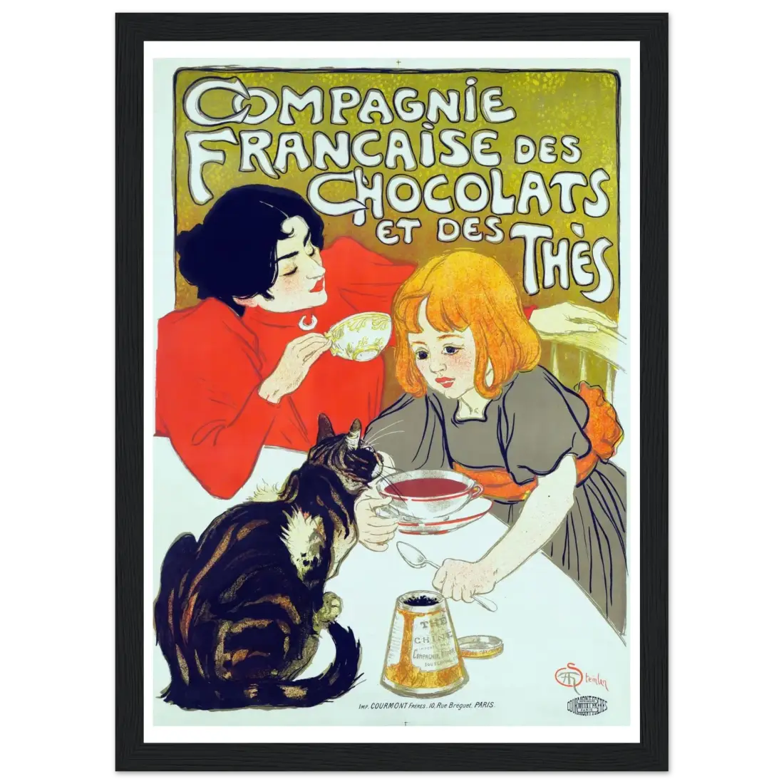 Compagnie Française des Chocolats et des Thés artwork poster-6
