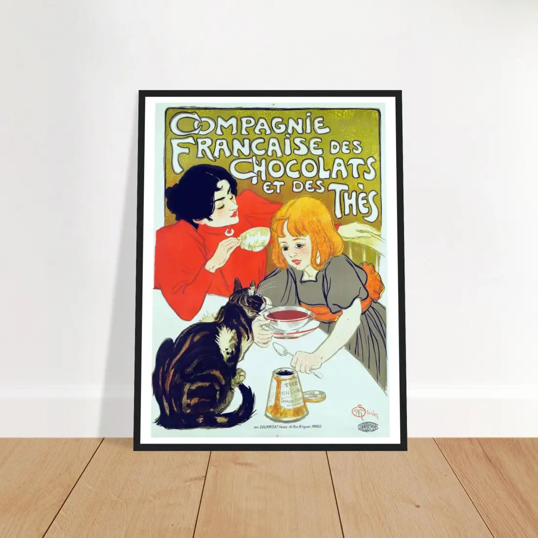 Compagnie Française des Chocolats et des Thés artwork poster-1
