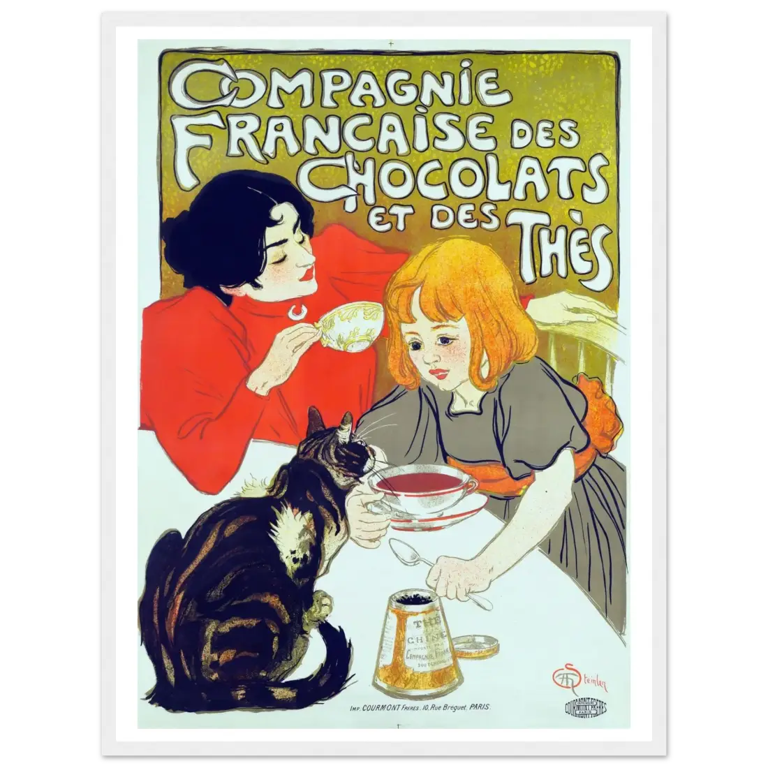 Compagnie Française des Chocolats et des Thés artwork poster-12