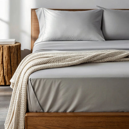 Bamboo Bed Sheet Set – Copper-Infused (3 to 4-Piece Set)