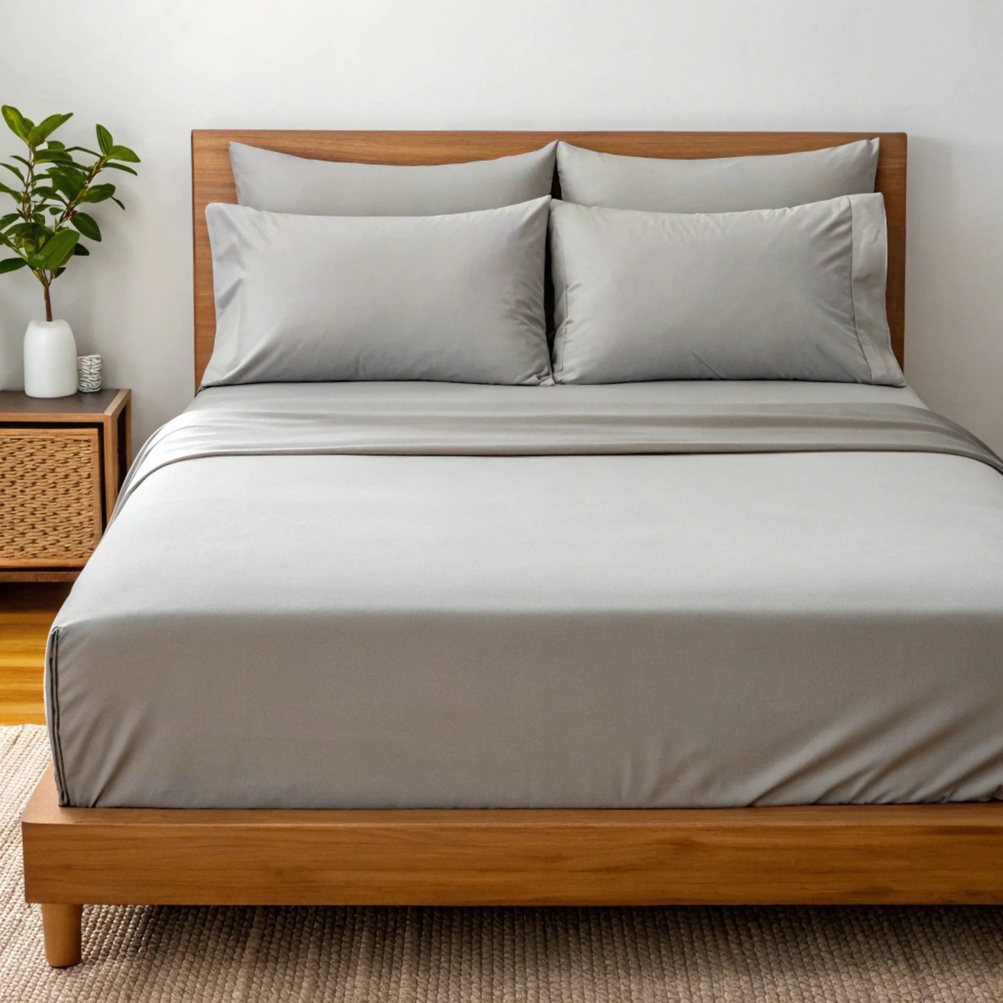 Bamboo Bed Sheet Set – Copper-Infused (3 to 4-Piece Set)