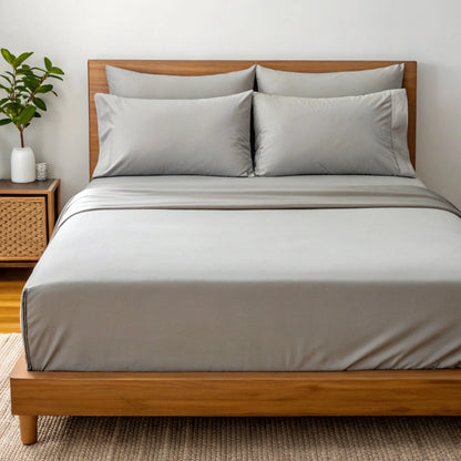 Bamboo Bed Sheet Set – Copper-Infused (3 to 4-Piece Set)