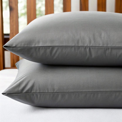 Bamboo Pillowcase Set – Copper-Infused (2-Piece Set,  Multi-Colors, Cooling, Queen/King)