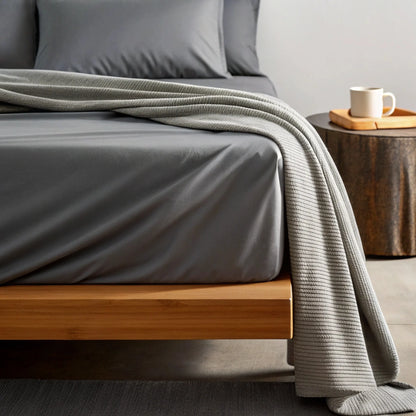 Bamboo Bed Sheet Set – Copper-Infused (3 to 4-Piece Set)