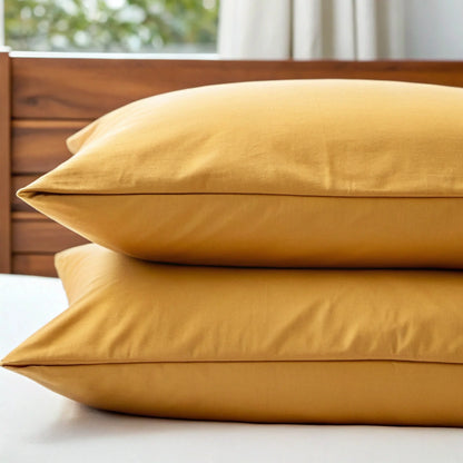 Bamboo Pillowcase Set – Copper-Infused (2-Piece Set,  Multi-Colors, Cooling, Queen/King)