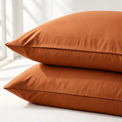 Bamboo Pillowcase Set – Copper-Infused (2-Piece Set,  Multi-Colors, Cooling, Queen/King)