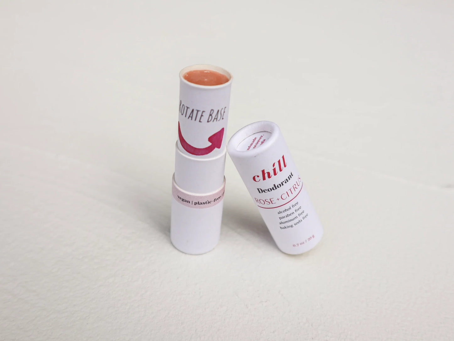 Natural Deodorant Stick - Rose & Citrus-3