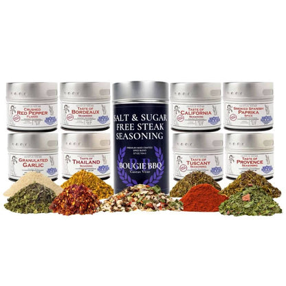 Ultimate Deluxe Salt Free Seasoning Collection | Set of 9-0