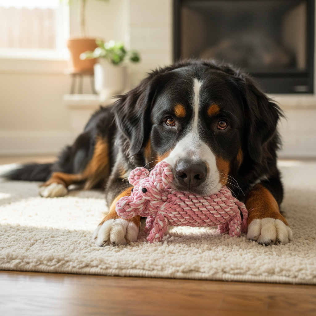 Peony Piglet Pet Toy | Premium | Sustainable-2