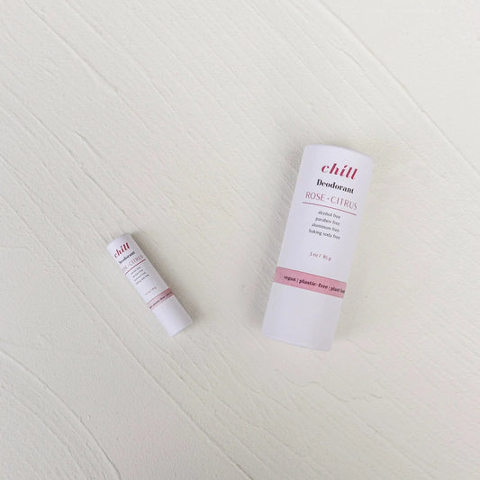 Natural Deodorant Stick - Rose & Citrus-0