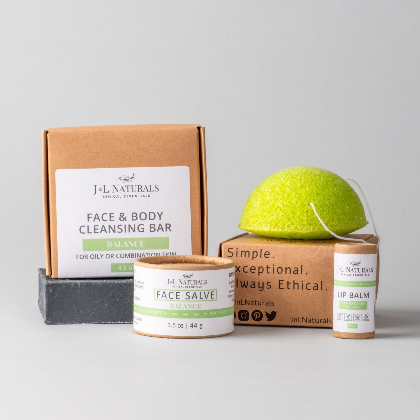 Essentials Skin Regimen Kit (4-Piece Set)-4