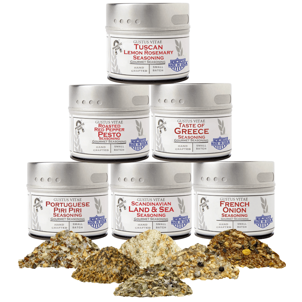 European Seasonings Gift Set - Tastes of Europe - Artisanal Spice Blends Six Pack-0