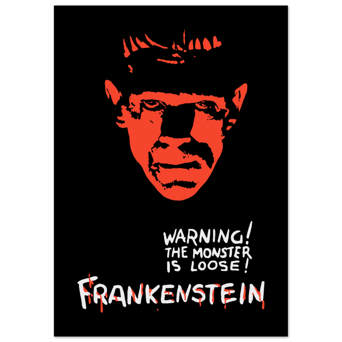 Frankenstein 30s Sci-Fi Horror movie poster-5