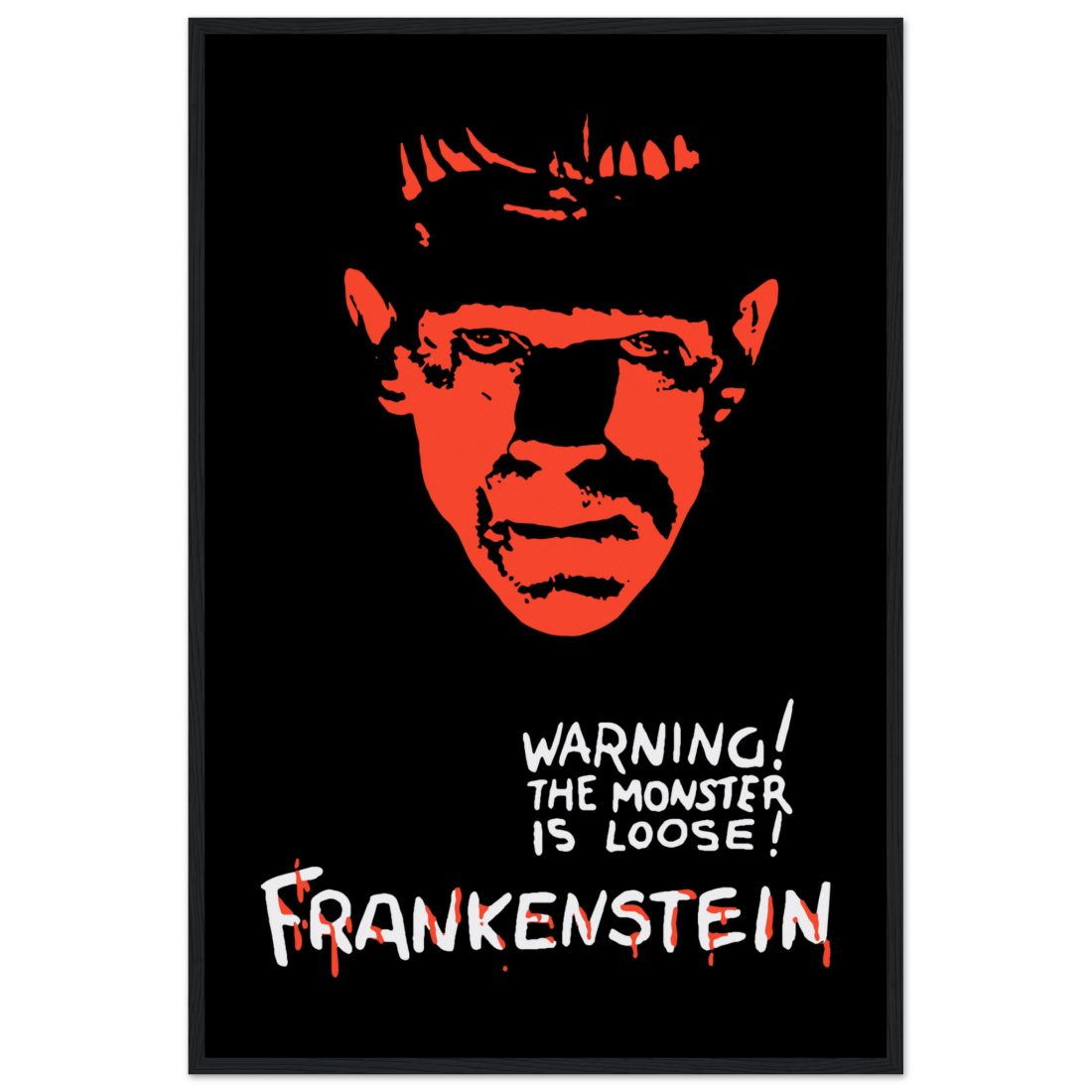 Frankenstein 30s Sci-Fi Horror movie poster-4