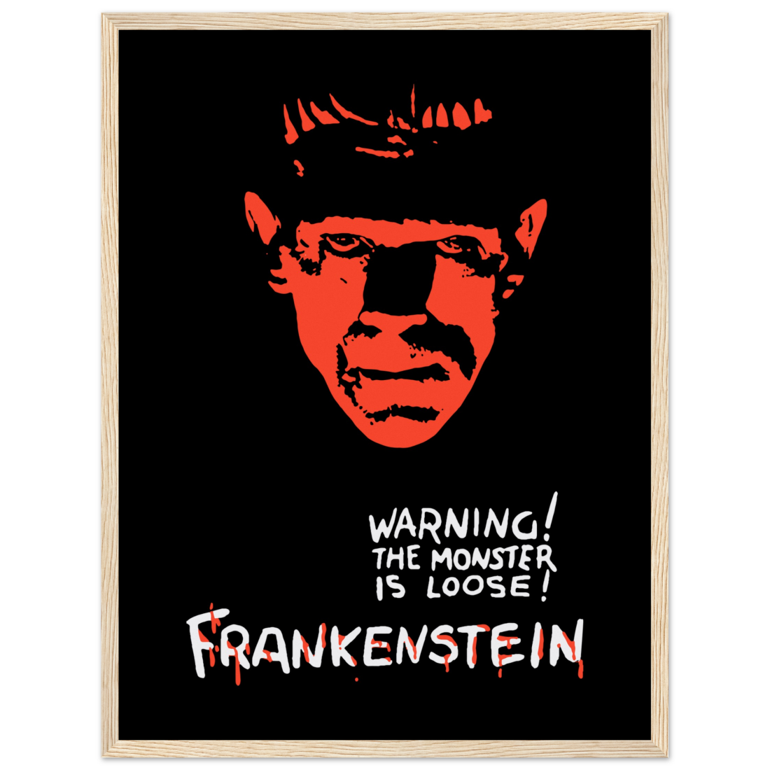 Frankenstein 30s Sci-Fi Horror movie poster-13