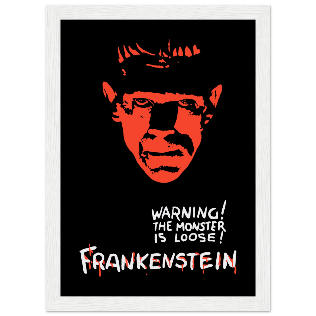 Frankenstein 30s Sci-Fi Horror movie poster-8