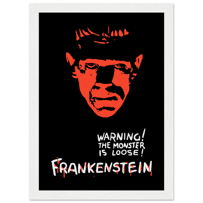 Frankenstein 30s Sci-Fi Horror movie poster-8