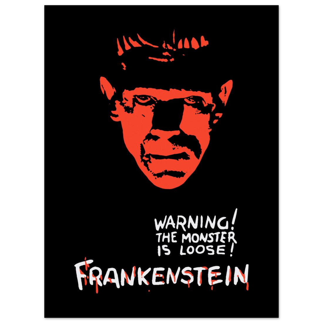 Frankenstein 30s Sci-Fi Horror movie poster-12
