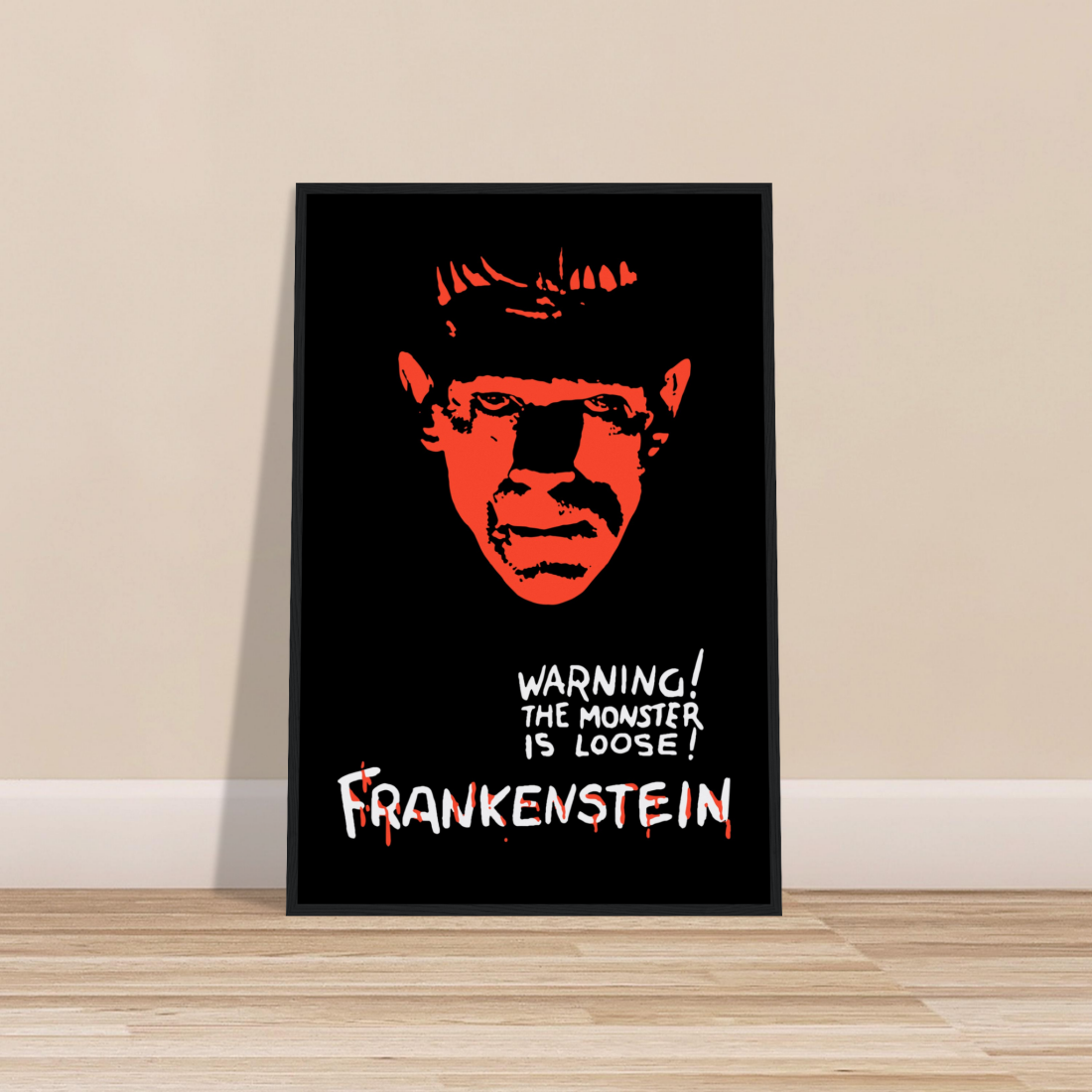 Frankenstein 30s Sci-Fi Horror movie poster-1