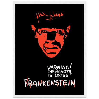 Frankenstein 30s Sci-Fi Horror movie poster-14
