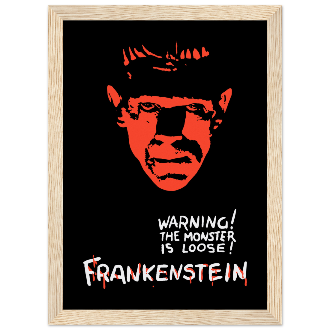 Frankenstein 30s Sci-Fi Horror movie poster-7
