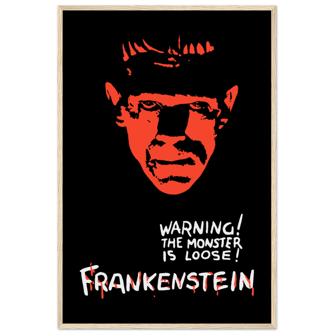 Frankenstein 30s Sci-Fi Horror movie poster-0