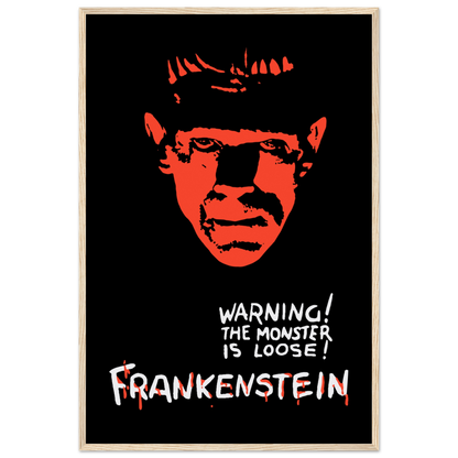 Frankenstein 30s Sci-Fi Horror movie poster-0