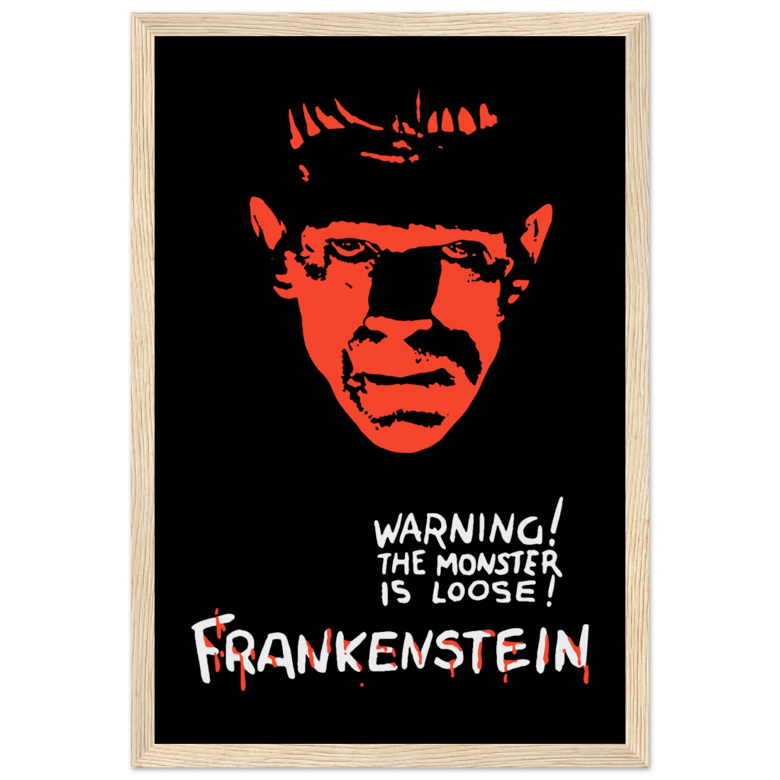 Frankenstein 30s Sci-Fi Horror movie poster-10