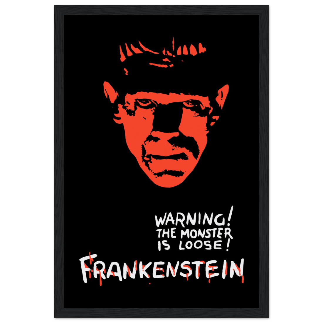 Frankenstein 30s Sci-Fi Horror movie poster-2