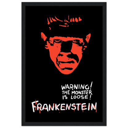 Frankenstein 30s Sci-Fi Horror movie poster-2
