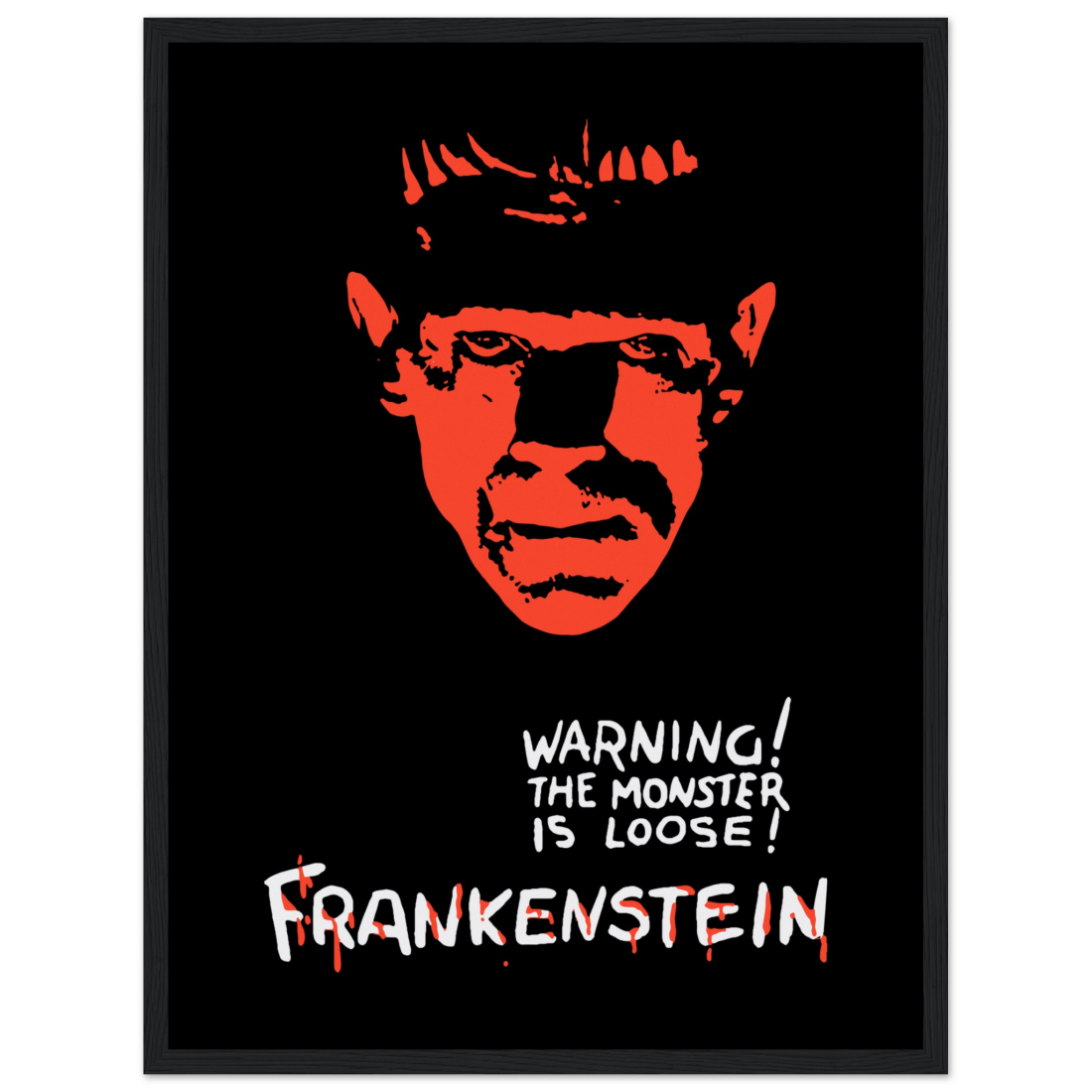 Frankenstein 30s Sci-Fi Horror movie poster-3