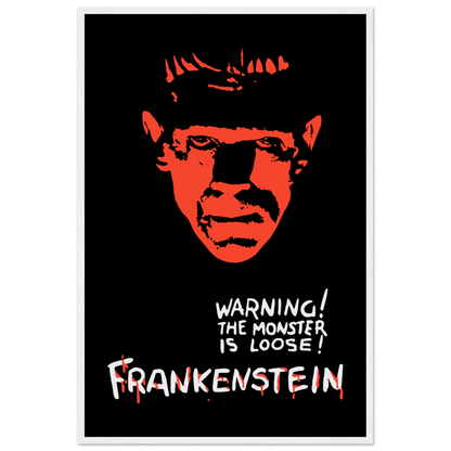 Frankenstein 30s Sci-Fi Horror movie poster-16