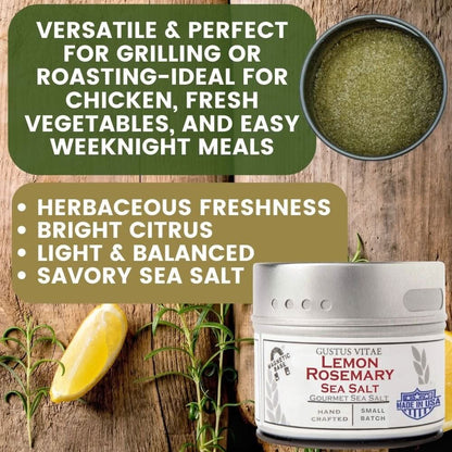 Gourmet Culinary Favorites  | Gift Packaged Seasoning Collection | Set of 6 | Go To Gift For All Occasions-3