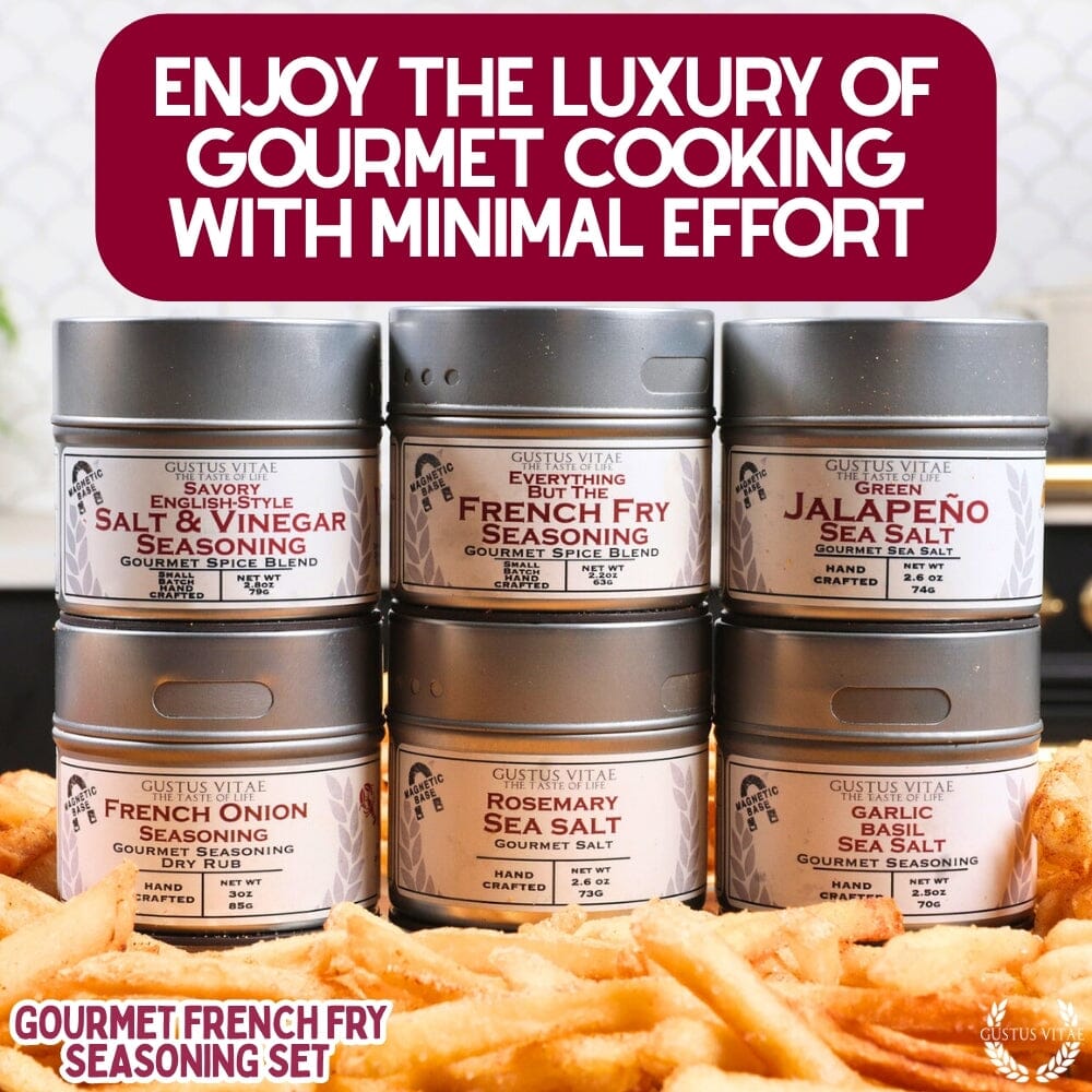 Gourmet French Fry Seasoning Set - Six Pack-2