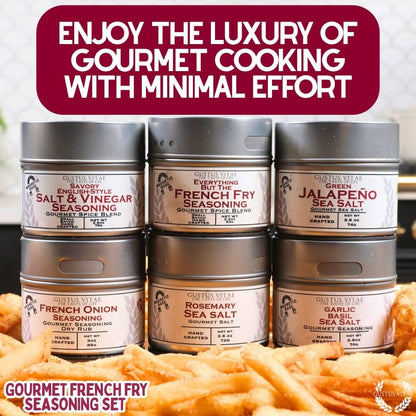 Gourmet French Fry Seasoning Set - Six Pack-2