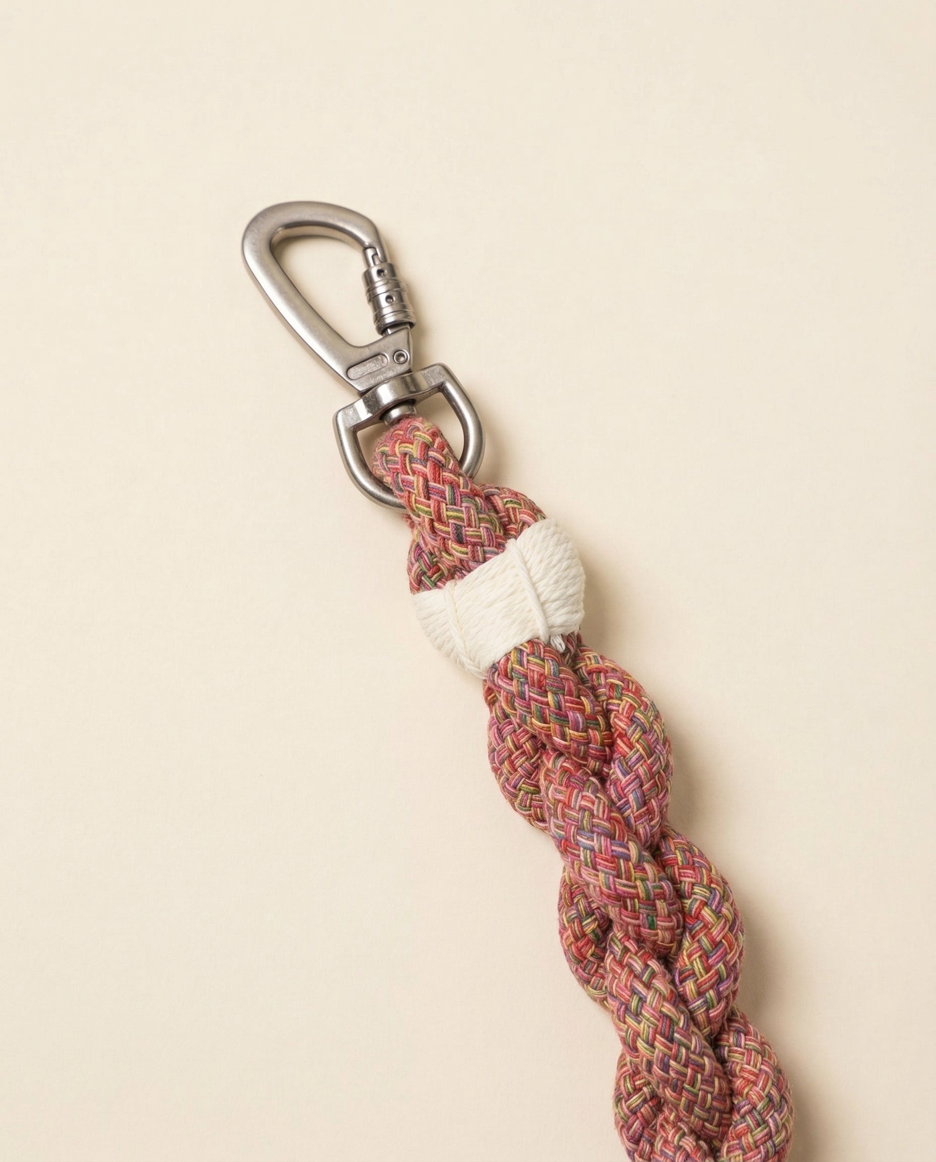 New: Handcrafted Rose Ember Dog Leash | Sustainable | Stylish-2