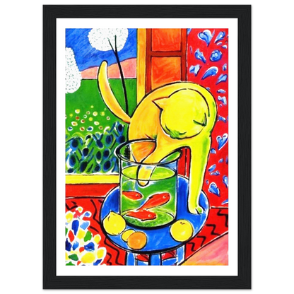 Henri Matisse the Cat with Red Fishes 1914 poster-6