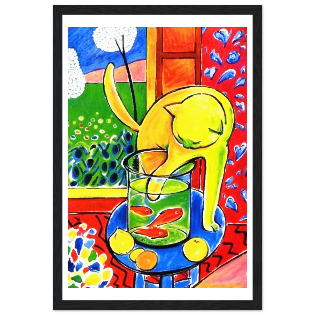 Henri Matisse the Cat with Red Fishes 1914 poster-10