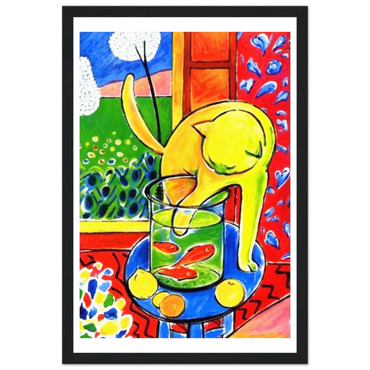 Henri Matisse the Cat with Red Fishes 1914 poster-10